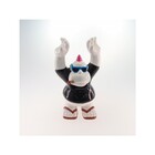 Macaco Decorativo Mãos Ao Alto Ceramica