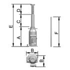 Macaco Garrafa 16 T Hidráulico Cj16 Bovenau