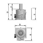 Macaco Garrafa 50 T Hidráulico Cj50 Bovenau