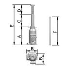 Macaco Garrafa 5 T Hidráulico Mt5w Bovenau