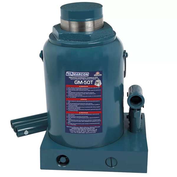 Macaco Hidráulico 50 Ton. Garrafa - Gm-50t - Marcon