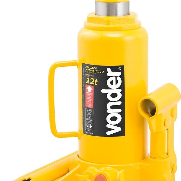 Macaco Hidráulico Garrafa 12 Toneladas 1 Estágio - Vonder