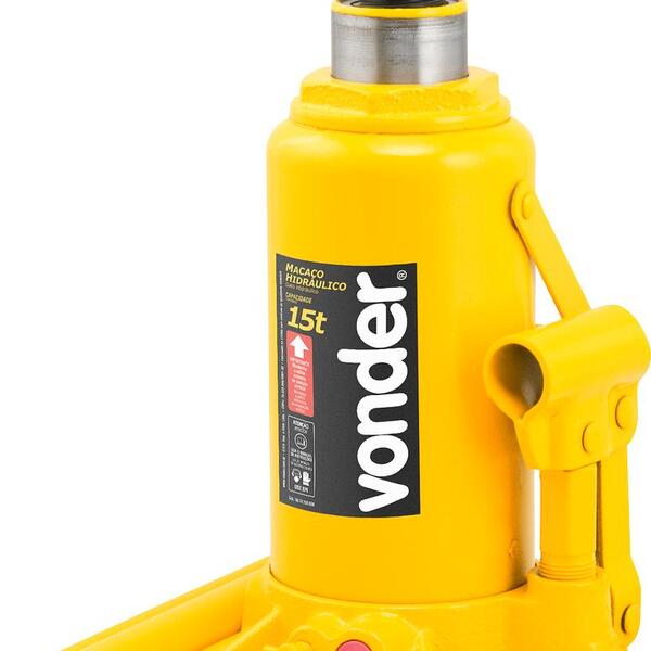 Macaco Hidráulico Garrafa 15 Toneladas 1 Estágio - Vonder