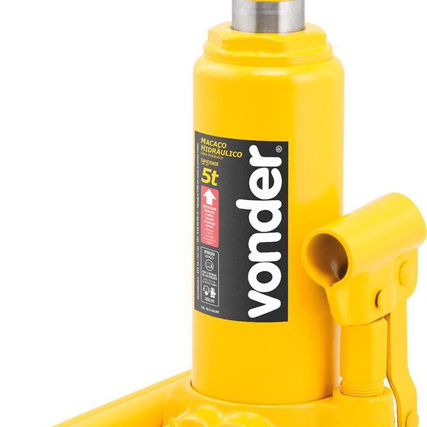 Macaco Hidráulico Garrafa 5 Toneladas 1 Estágio - Vonder