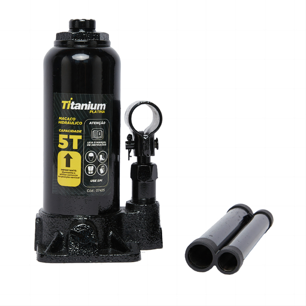 Macaco Hidraulico Tipo Garrafa 05 Tonelada