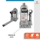 Macaco Hidraulico Tipo Garrafa Para Elevação Starfer 10 Tonel