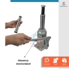 Macaco Hidraulico Tipo Garrafa Para Elevação Starfer 20 Tonel