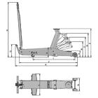 Macaco Jacaré 3 T Hidráulico Trava De Segurança J3200ts Boven