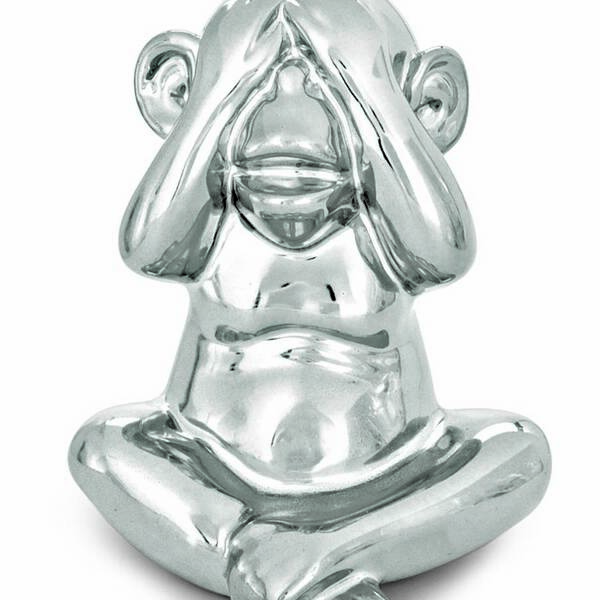 Macaco Prata Em Cerâmica 09330 - 2 Mart