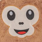 Macaco Soft Pequeno Não Escuto Bege E Palha