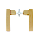 Maçaneta Break - Roseta Quad Externa Euro Red Gold - Zen