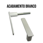 Maçaneta De Porta Compatível Com Todas As Fechaduras Branca