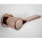 Maçaneta Drop - Roseta Red Externa Euro Rose - Zen