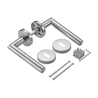 Maçaneta e Roseta Aço Polido Iris Inspire