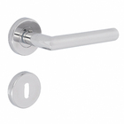 Maçaneta e Roseta Aço Polido Iris Inspire