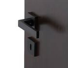 Maçaneta e Roseta Alumínio Preto ABBY  Inspire