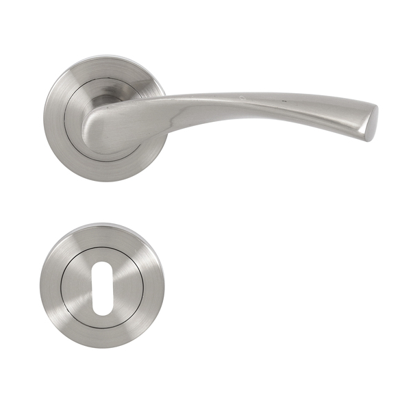 Maçaneta e Roseta em Alumínio Escovado Galice Inspire