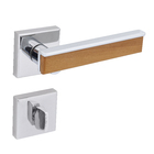 Maçaneta e Roseta para Porta Banheiro Escovado Tawass Inspire