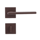 Maçaneta e Roseta para Porta de Banheiro Corten Planus Inspire