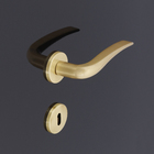 Maçaneta e Roseta para Porta Interna Dourado DDP Inspire