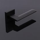 Maçaneta e Roseta para Porta Interna Preto Blade Inspire