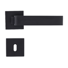 Maçaneta e Roseta para Porta Interna Preto Scala Inspire