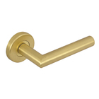 Maçaneta para Porta Aço Inoxidável Matte Dourado Inspire