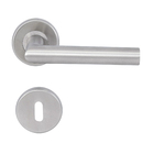 Maçaneta para Porta Aço Inoxidável Prata Lustroso Inspire