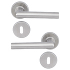 Maçaneta para Porta Aço Inoxidável Prata Lustroso Inspire