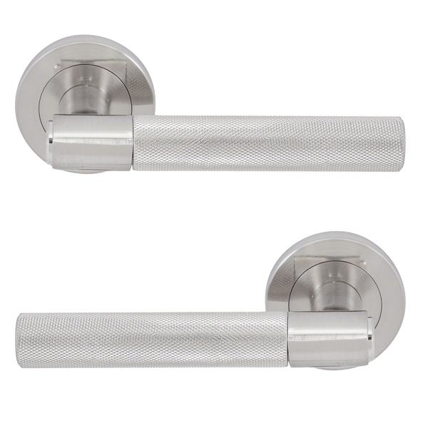 Maçaneta para Porta Alumínio Lustroso Cinza Inspire