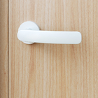 Maçaneta para Porta Alumínio Pintado Branco