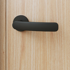 Maçaneta para Porta Alumínio Pintado Preto