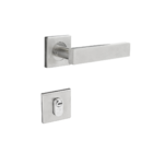 Maçaneta Porta De Madeira Com Roseta Para Cilindro Oval - Div