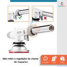 Maçarico Culinário Gourmet Regulável Profissional - Starfer