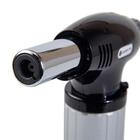 Maçarico Culinário Recarregável Cabo Prata Gourmet Mix