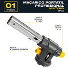 Maçarico Portátil Oz Modelo Mp200