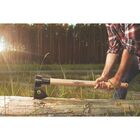 Machado Soldado Com Cabeça Redonda Tramontina Em Aço Com Cabo