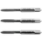 Macho Manual Aço Rápido Nº 10 3/16'' Unc Jogo 3 Pçs Vonder