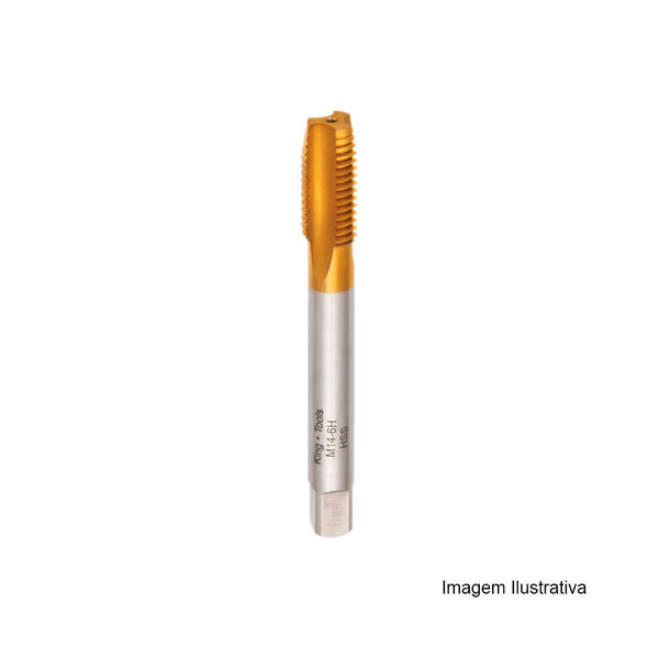 Macho Máquina Rosca M12x1.75 Métrica Grossa (m) Canal Reto Ha