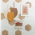 Macramê Folha Caramelo