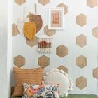 Macramê Folha Caramelo