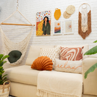 Macramê Folha Mostarda