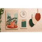 Macramê Folha Terracota