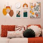 Macramê Folha Tricolor Terra