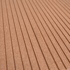 Madeira Wpc Alveolar, Canelado Lixado C/ Fendas Lat., Cor Ipê
