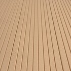 Madeira Wpc Alveolar, Canelado Lixado C/ Fendas Lat, Cor Arei