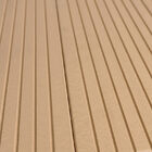 Madeira Wpc Maciço, Canelado C/ Fendas Lat. Cor Areia Caixa C