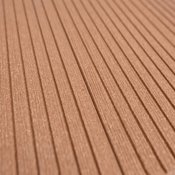 Madeira Wpc Maciço, Canelado Lixado C/ Fendas Lat. Cor Ipê Ca