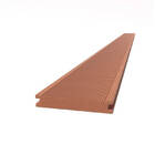 Madeira Wpc Maciço, Frisado C/ Fendas Lat. Cor Ipê Caixa C/ 1