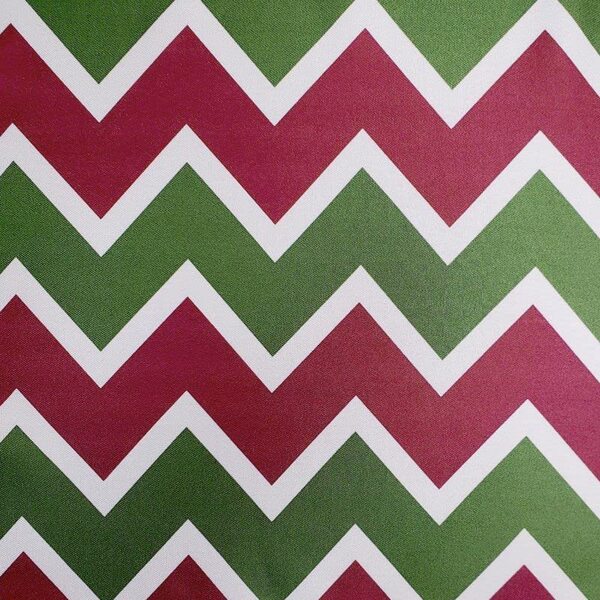 Maison Charlo - Kit 4 Guardanapos De Tecido Zigzag Natal 40cm